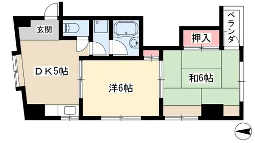 メゾン木村【403号室】の間取り