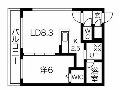 A-bic元町【4階】の間取り