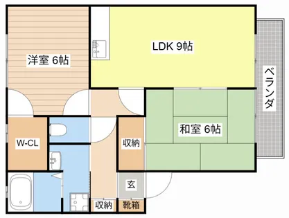 アウローラドムス【202号室】の間取り