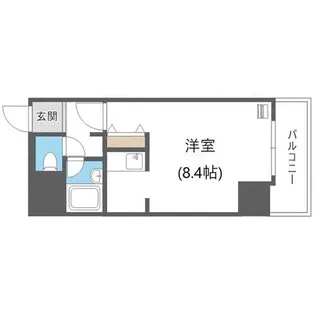 エルシア北2条【1階】の間取り