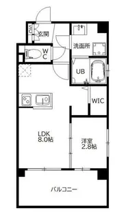 アルティザ春日原駅前クロス【403号室】の間取り