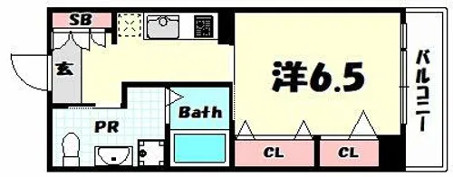 maison du etoiles【6階】の間取り