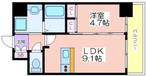 gm KOHAMA【2階】の間取り