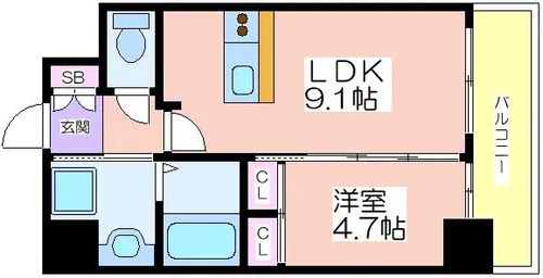 gm KOHAMA【3階】の間取り