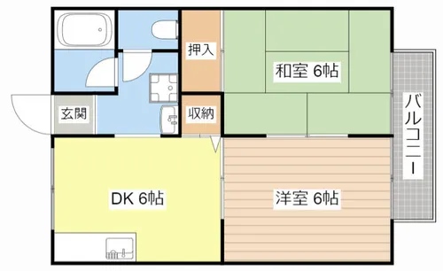 インパルス21【1階】の間取り