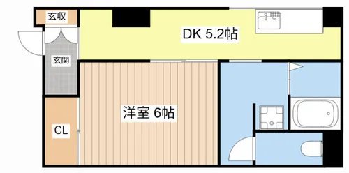 NOBLE【202号室】の間取り