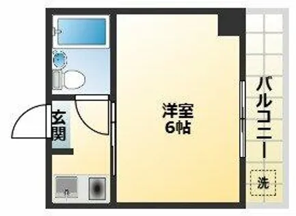 K・Uマンション【2階】の間取り