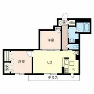 シャーメゾン・コーテム【1階】の間取り