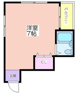 アルテミス山陽【2階】の間取り