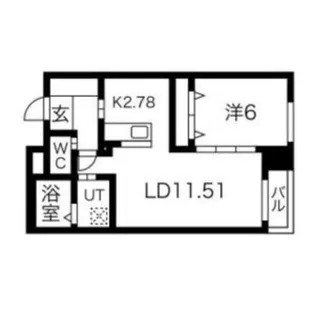 ニューコンフォート澄川【3階】の間取り