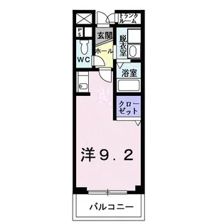 ファウンダー オブ ティー【303号室】の間取り