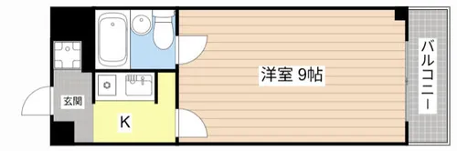 サンクリエート彦根【402号室】の間取り
