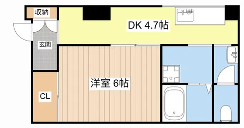 NOBLE【302号室】の間取り