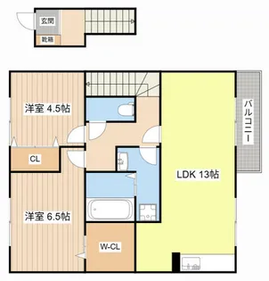 エターナル・グレイス【2階】の間取り