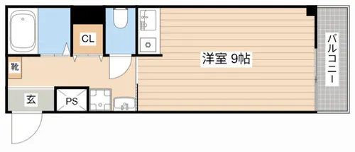 HAIB21【402号室】の間取り