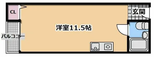 ドエル大枝【2階】の間取り