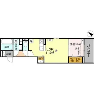 LaMaison大池町【2階】の間取り