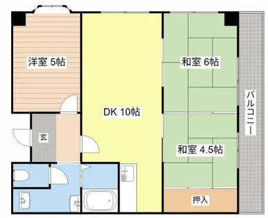 アトレOSマンション【3階】の間取り