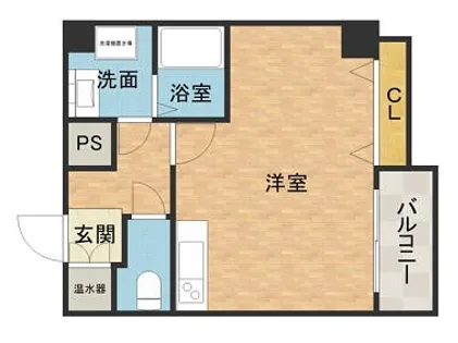 高槻スクエア【401号室】の間取り