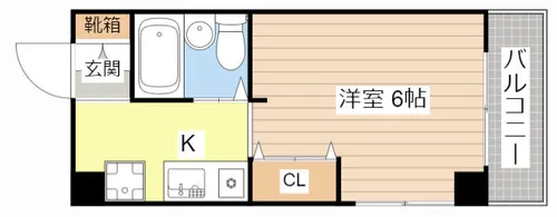 HAIB21【201号室】の間取り