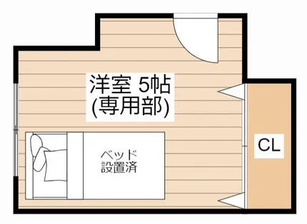 サーパス長浜豊公園【707B号室】の間取り