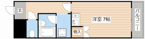 Nasu1ビル【411号室】の間取り