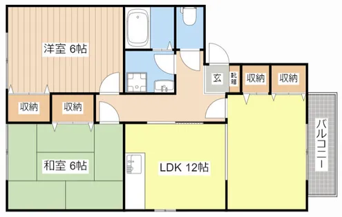 グランドゥール【101号室】の間取り
