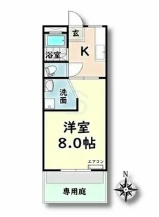 愛知県名古屋市瑞穂区花目町2丁目【マンション】の間取り