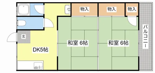 東陽コーポ【2階】の間取り