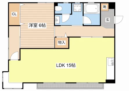 第二Nビル【201号室】の間取り