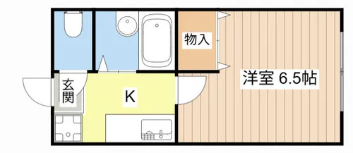 メゾンシャトーⅠ【205号室】の間取り