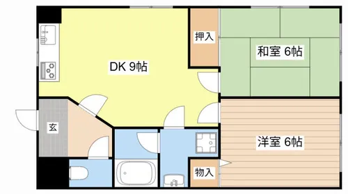 パディ・アイ・マンション【307号室】の間取り
