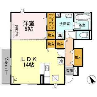 Solana【1階】の間取り