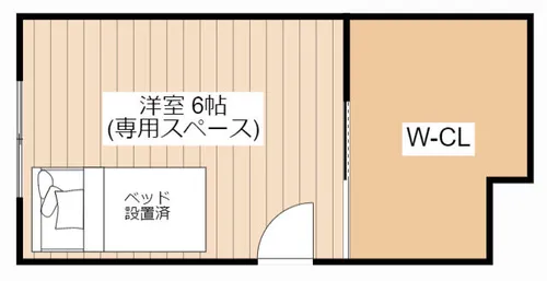 サーパス長浜豊公園【707A号室】の間取り