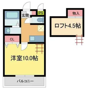 アリオーゾ宝塚III【101号室】の間取り