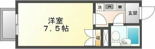 メゾンド・マリオ【203号室】の間取り