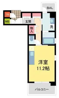 甲子園口マンション雅園荘【5階】の間取り