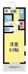 パンプランテ甲子園【110号室】の間取り