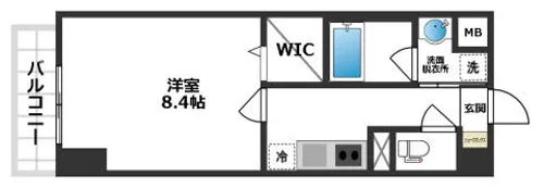 ImpRex3号館【5階】の間取り