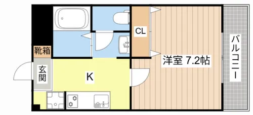 グレイス・ヴィラ【106号室】の間取り