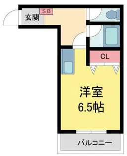 プチハウス仁川【2階】の間取り