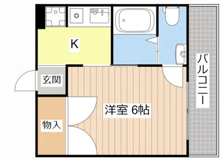 ティーエムコート【1階】の間取り