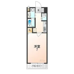 兵庫県伊丹市森本2丁目【アパート】の間取り