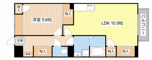 Green Key【2階】の間取り