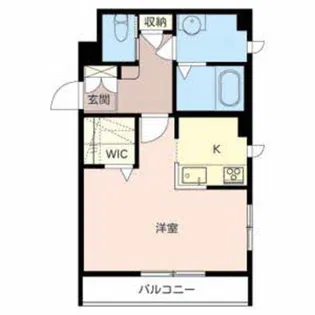 メゾンヴァンクール【303号室】の間取り