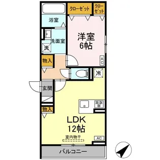 D-avanceつつじが丘Ⅱ【3階】の間取り