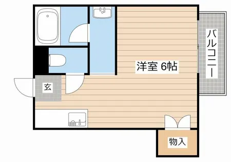 レイクパレスNasuⅠ【202号室】の間取り