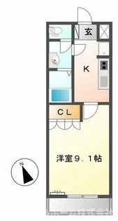 パストラル【2階】の間取り