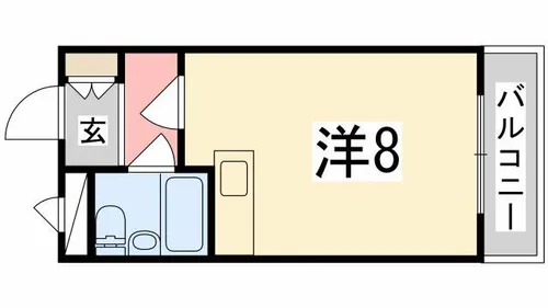 メゾン YS【601号室】の間取り