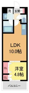 ヴィオラ西宮【605号室】の間取り